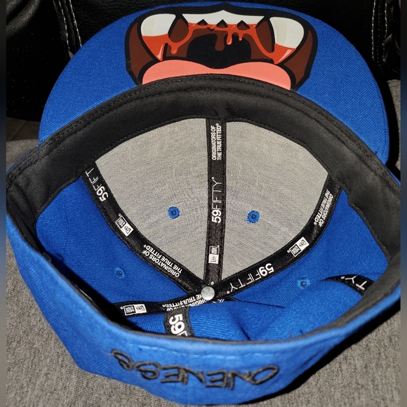 Vintage Oneness fitted New Era hat size 7 1/2 - Picture 6 of 7